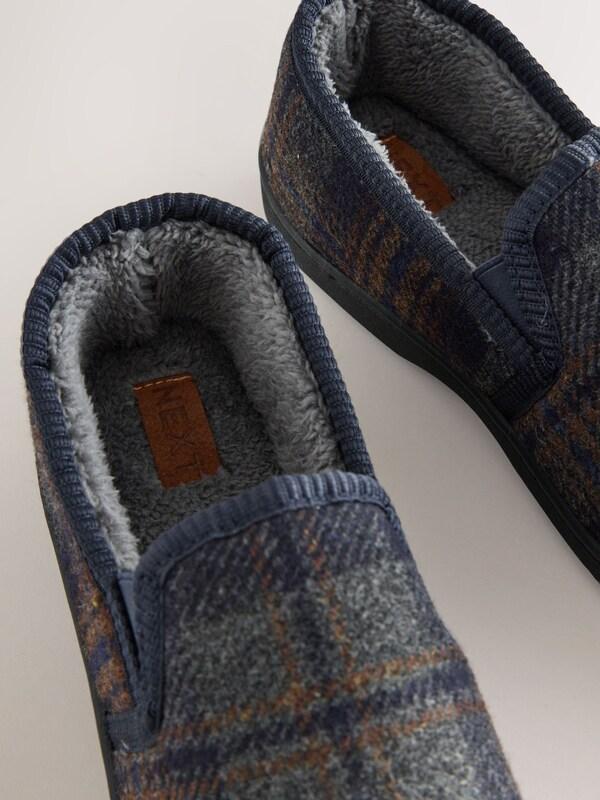 Seraphine Navy Closed Back Slippers