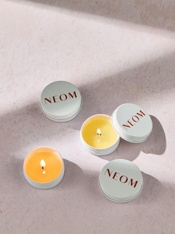 Seraphine NEOM Mini Candle Scent Discovery Set