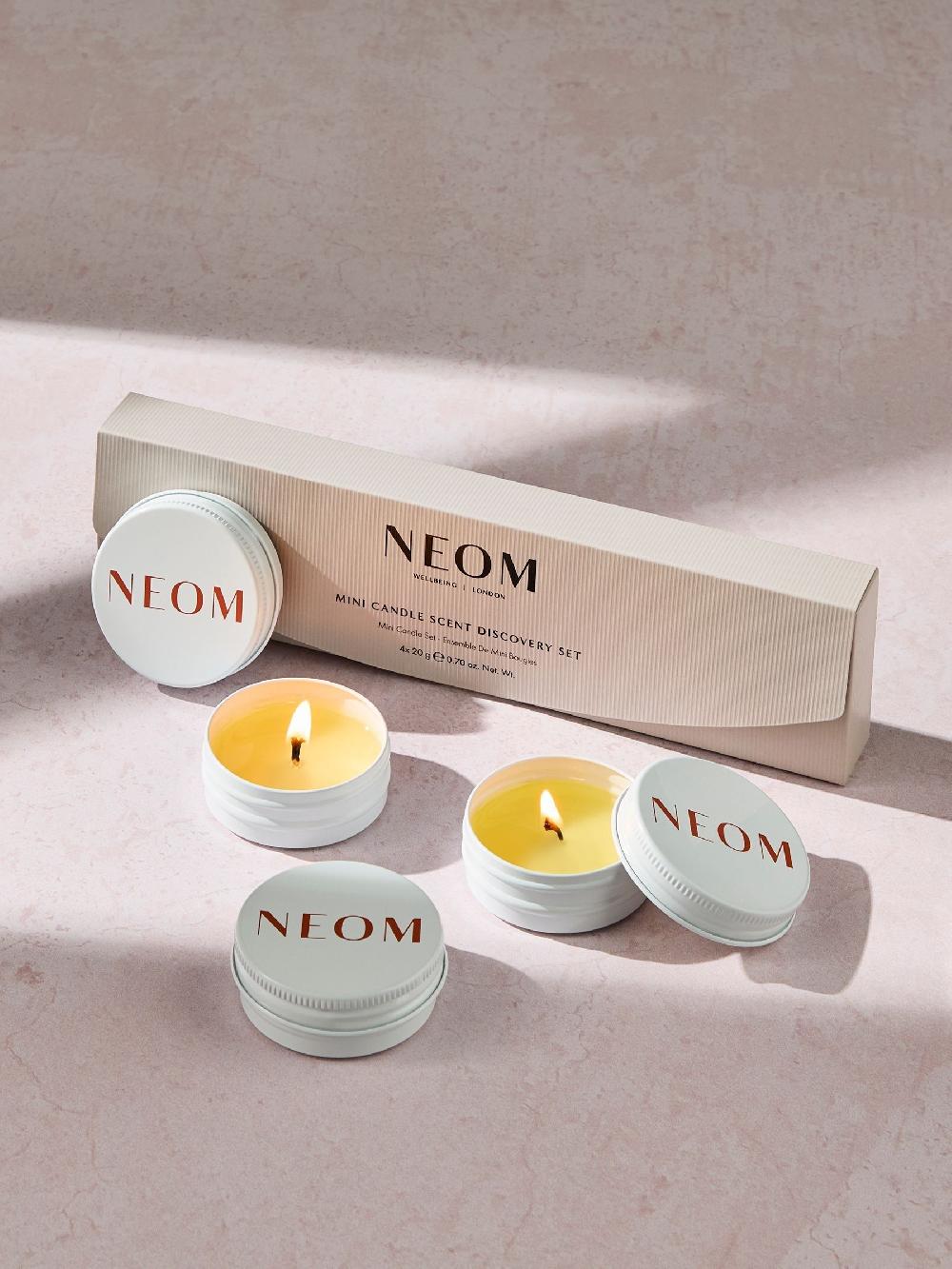 seraphine NEOM Mini Candle Scent Discovery Set