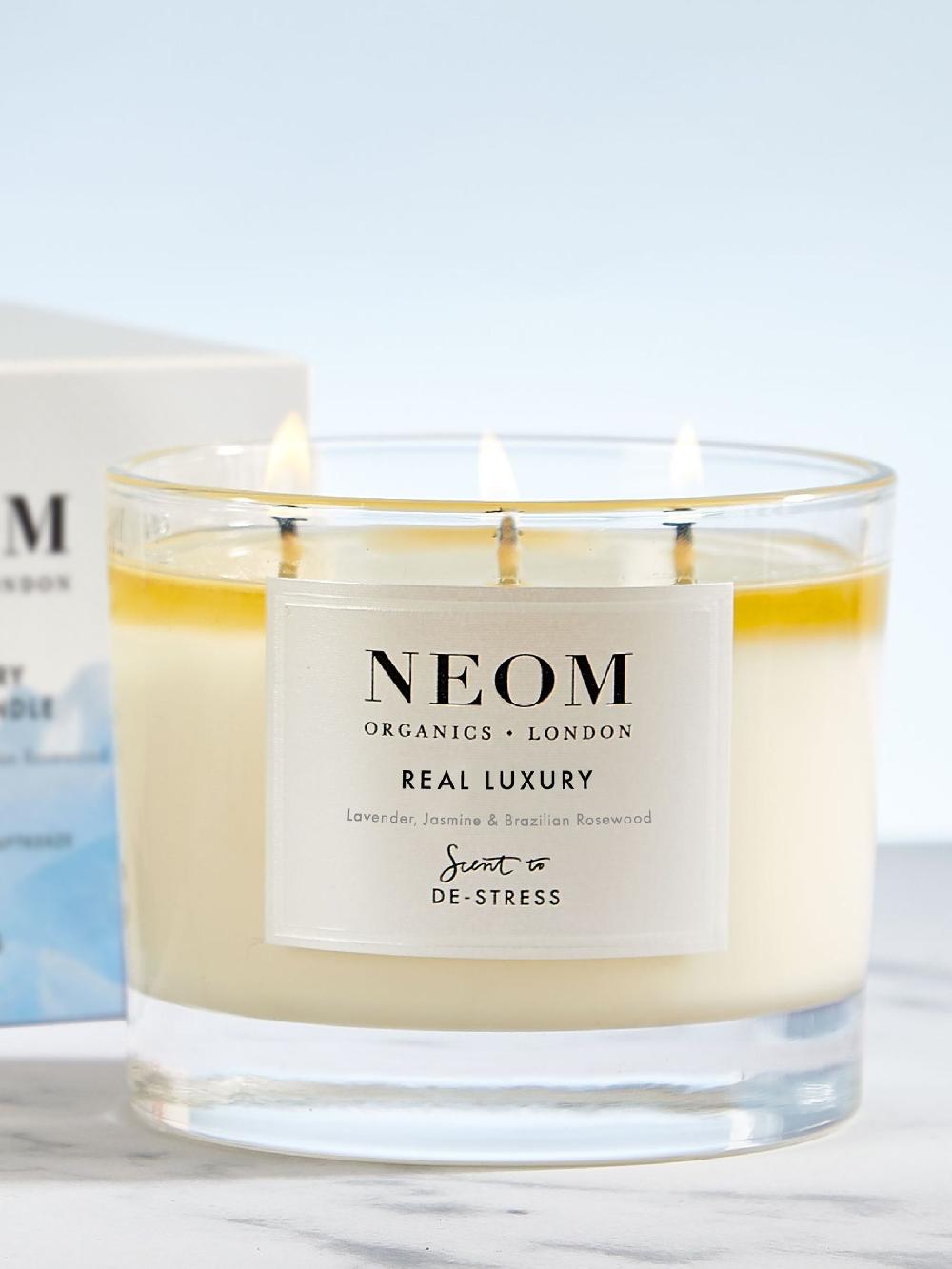 seraphine NEOM Real Luxury Scented Candle 3 Wick