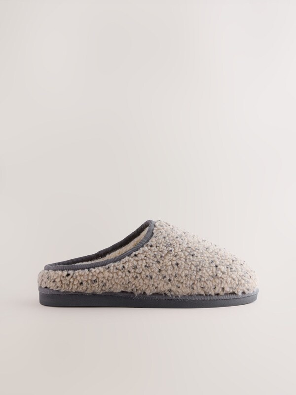Seraphine Neutral Borg Mule Slippers