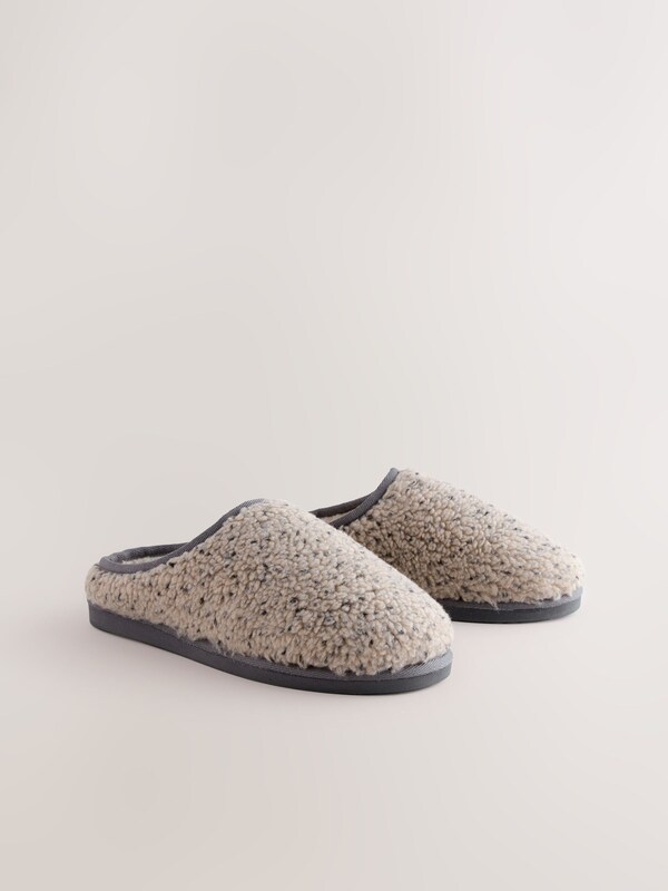 Seraphine Neutral Borg Mule Slippers