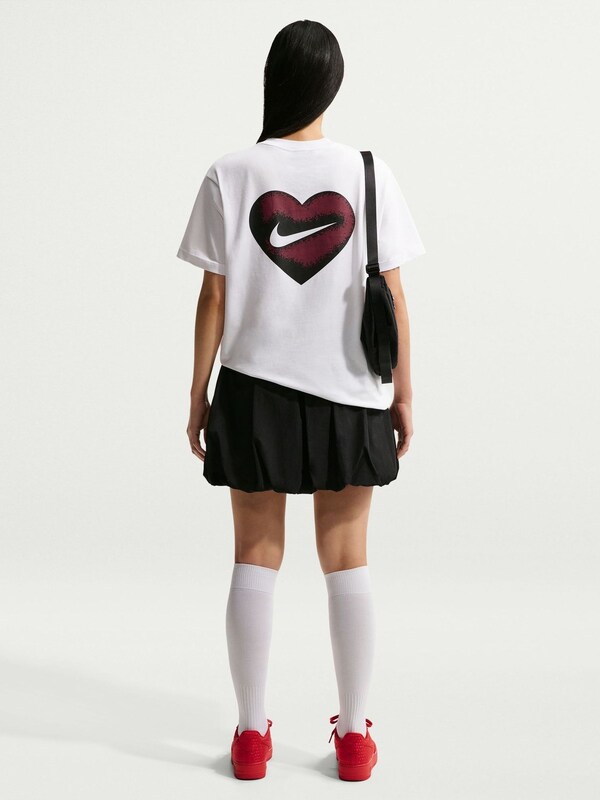 Seraphine Nike White Heart Boxy T-Shirt