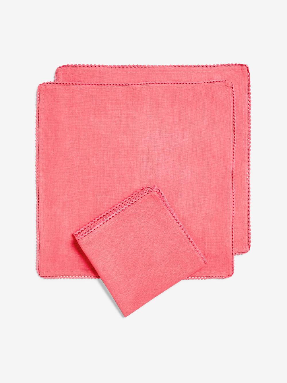 seraphine Nina Campbell Pink Napkins