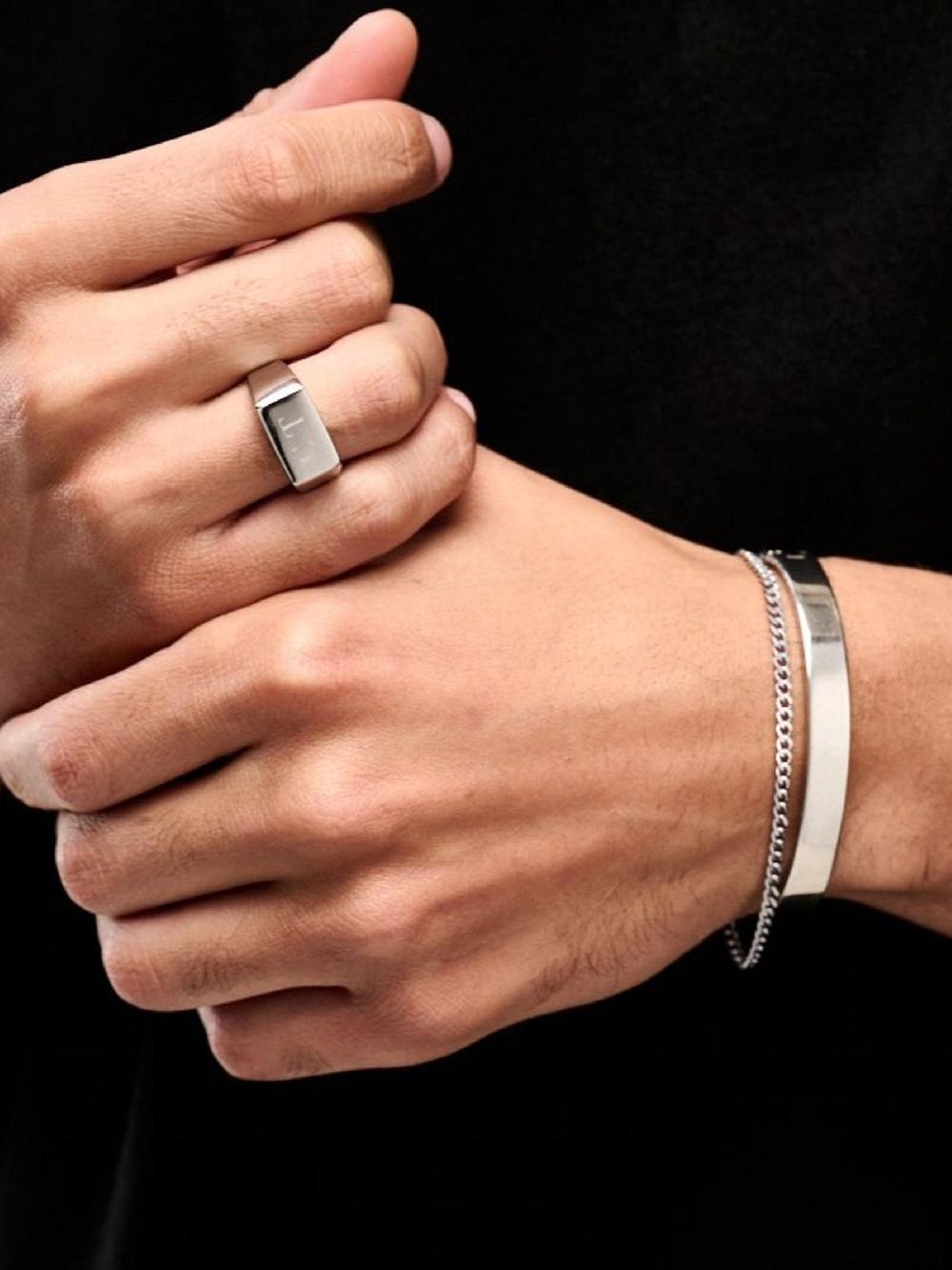seraphine Orelia London Fine Curb Chain Bracelet