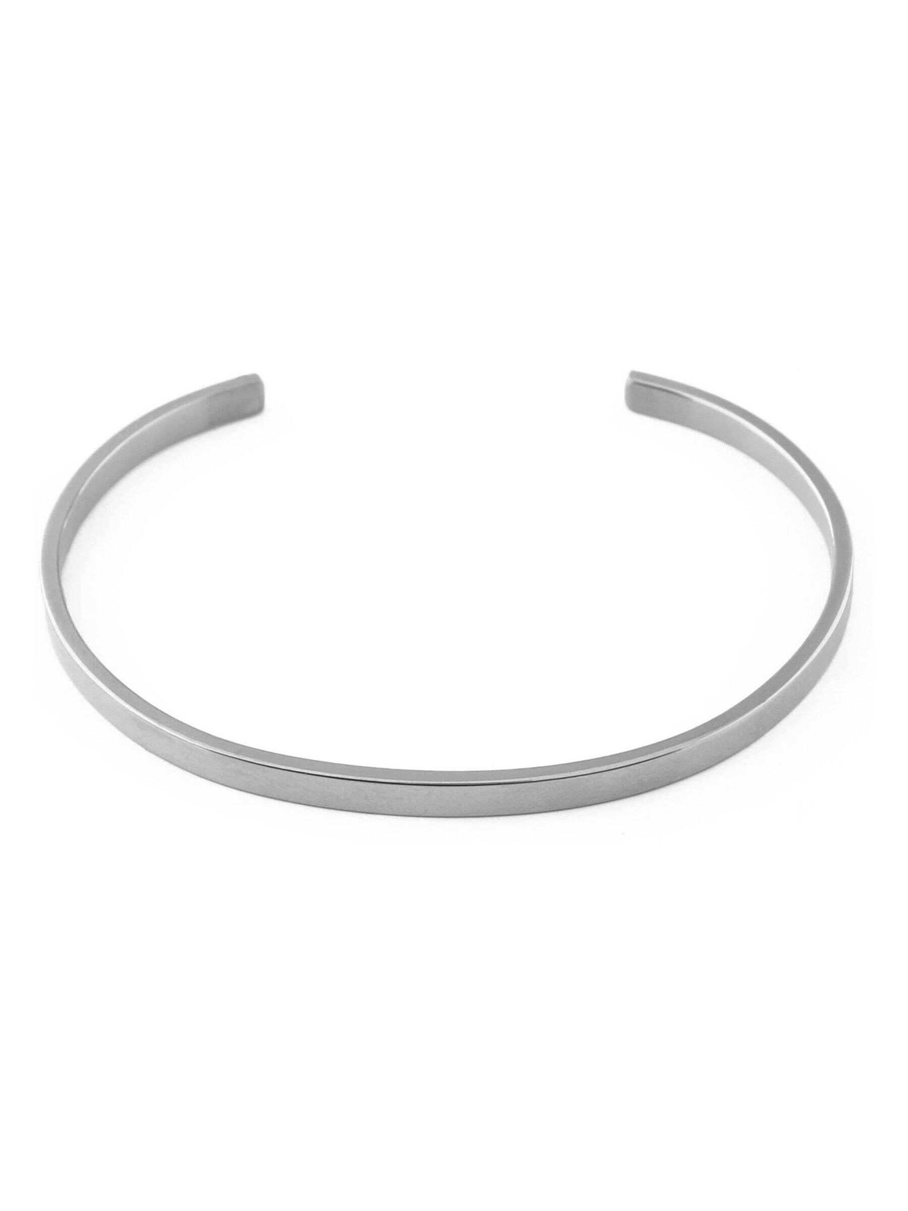 seraphine Orelia London Simple Metal Cuff Bracelet