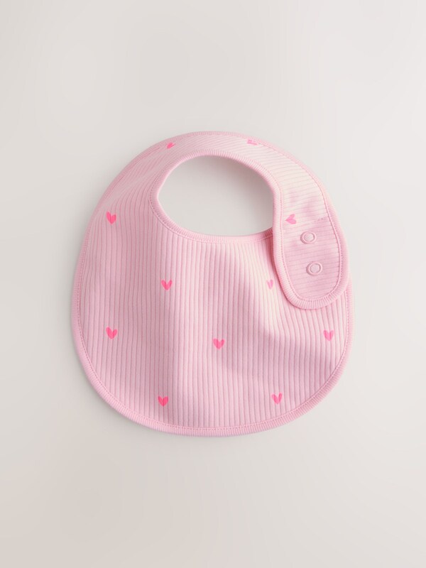 Seraphine Pink Baby Bibs 5 Pack