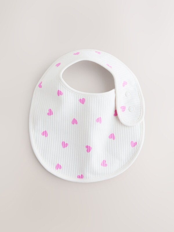 Seraphine Pink Baby Bibs 5 Pack