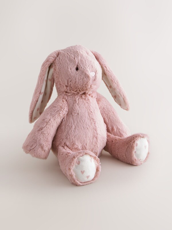 Seraphine Pink Heart Bunny Soft Plush Toy