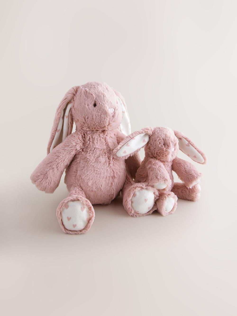 seraphine Pink Heart Bunny Soft Plush Toy