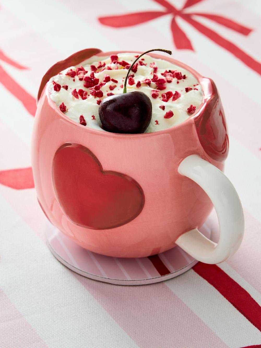 seraphine Pink Heart Mug