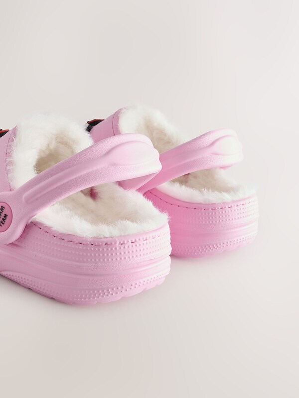 Seraphine Pink Heart Slipper Clogs