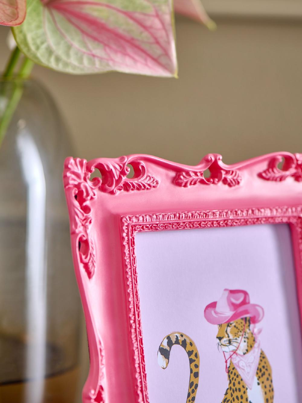 seraphine Pink Ornate Decorative Photo Frame