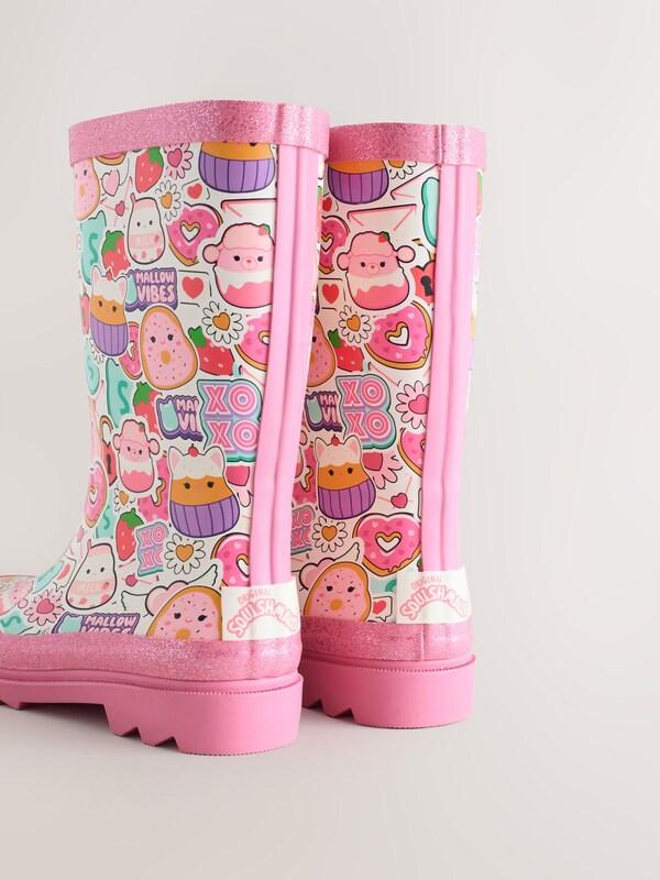 Seraphine Pink Squshmallows Wellies