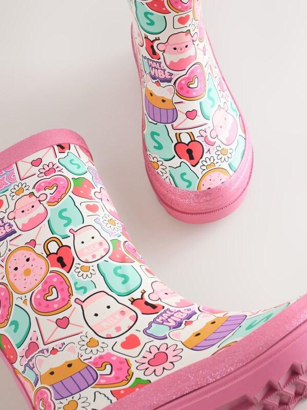 Seraphine Pink Squshmallows Wellies