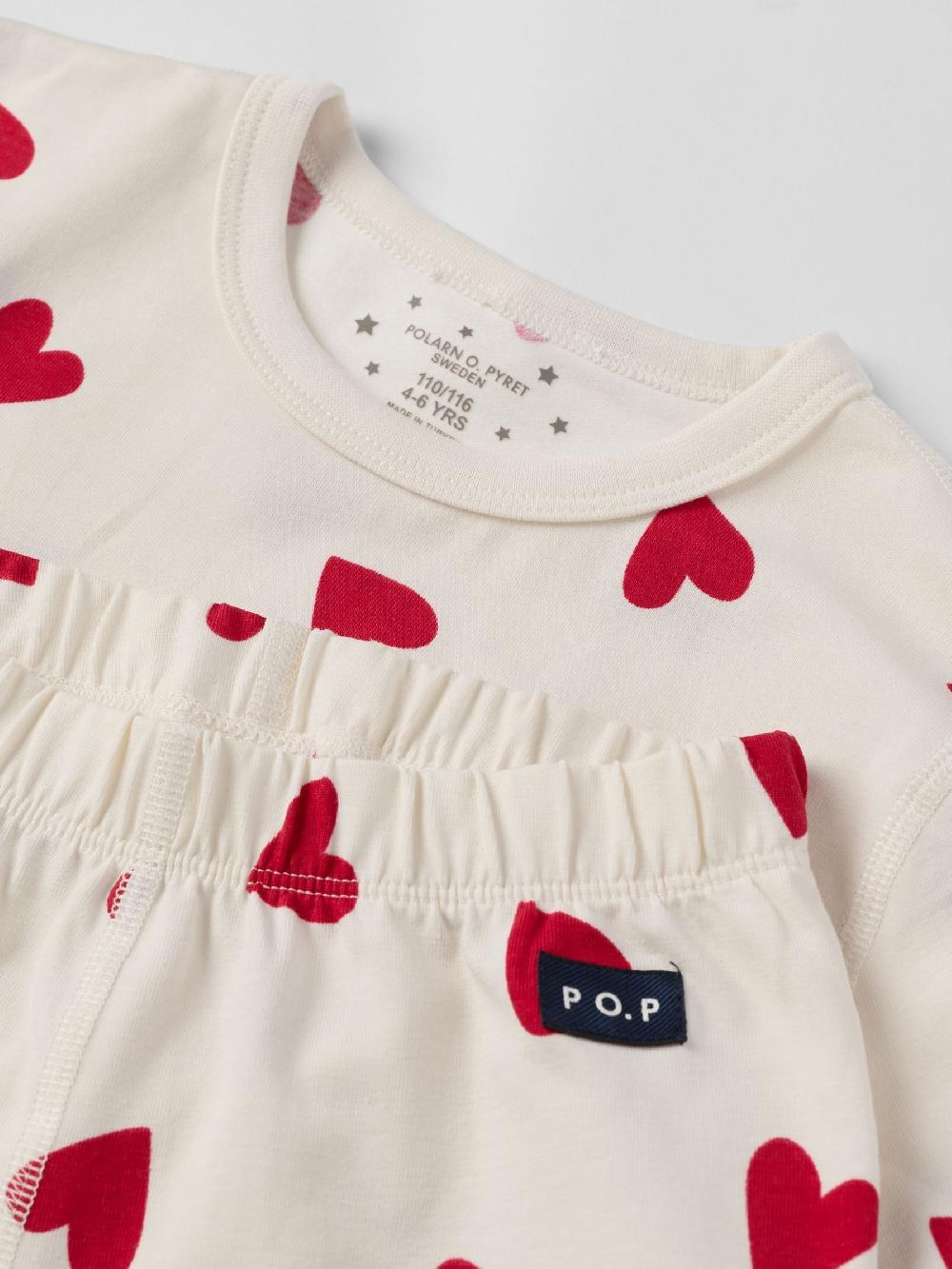 seraphine Polarn O. Pyret Natural Printed Pyjamas