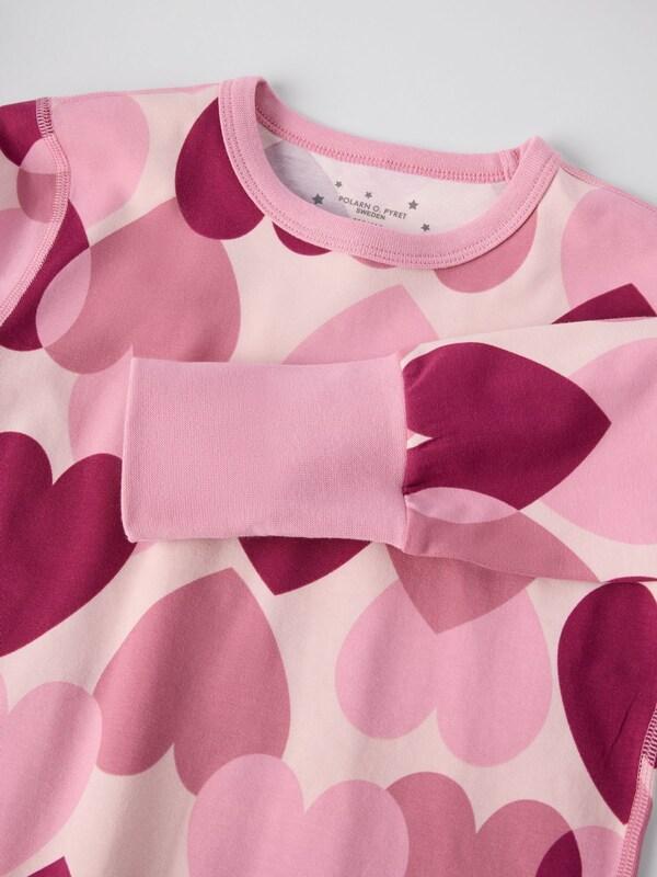 Seraphine Polarn O. Pyret Pink Cotton Print Pyjamas