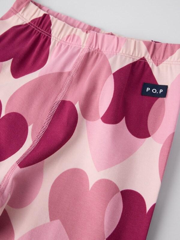 Seraphine Polarn O. Pyret Pink Cotton Print Pyjamas