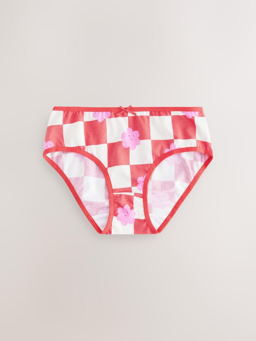 seraphine Red Briefs 5 Pack (1.5-16yrs)