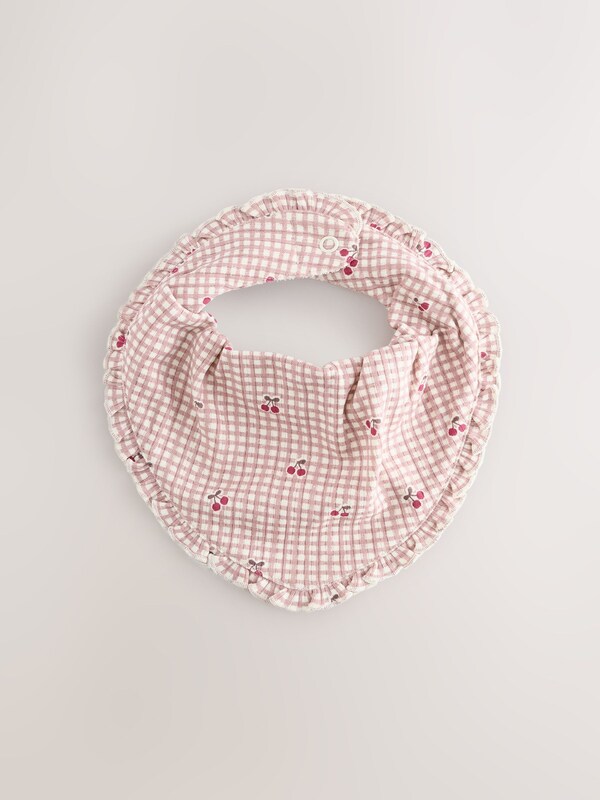 Seraphine Red/Pink Baby Bibs 3 Pack