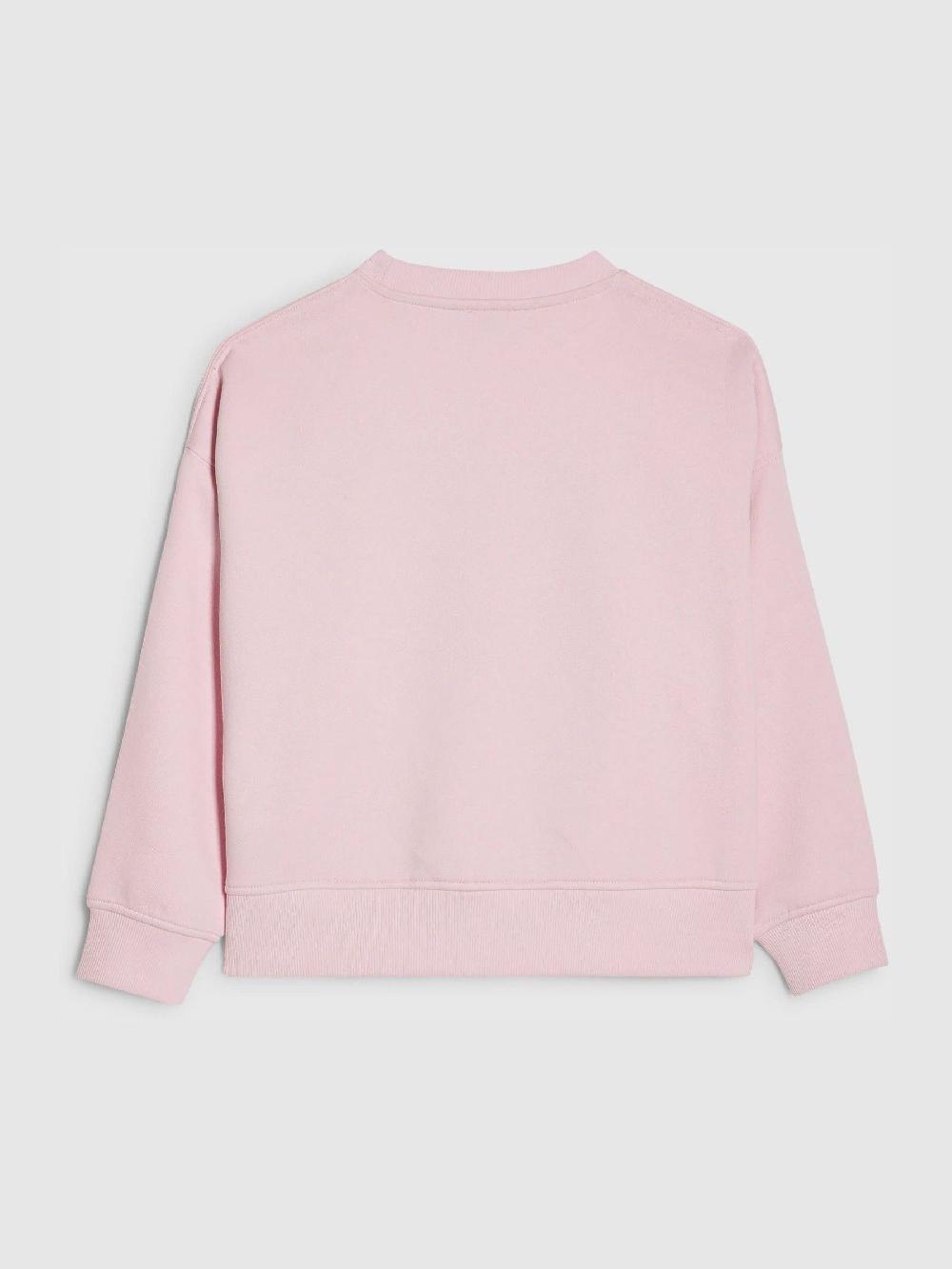 seraphine River Island Pink Paris Heart Sweatshirt