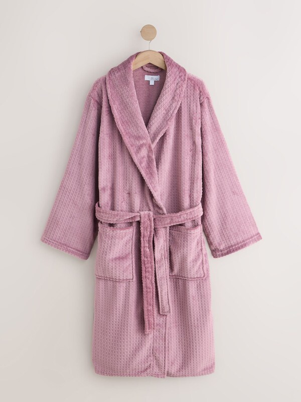 Seraphine Rose Pink Waffle Cosy Robe