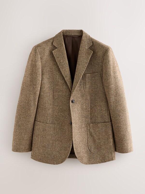 Seraphine Sand Relaxed Fit Wool Blend Suit Jacket