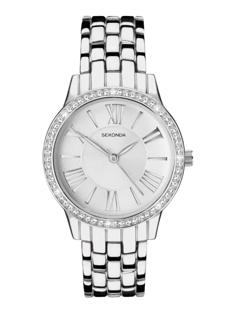 seraphine Sekonda Ladies Silver Tone Watch