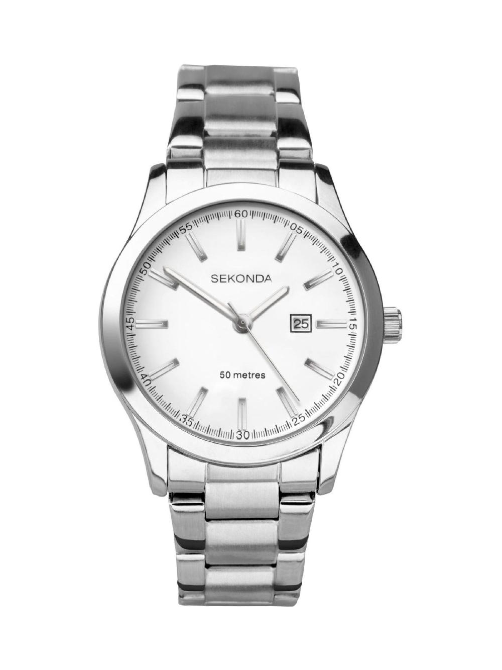 seraphine Sekonda Silver Classic Watch