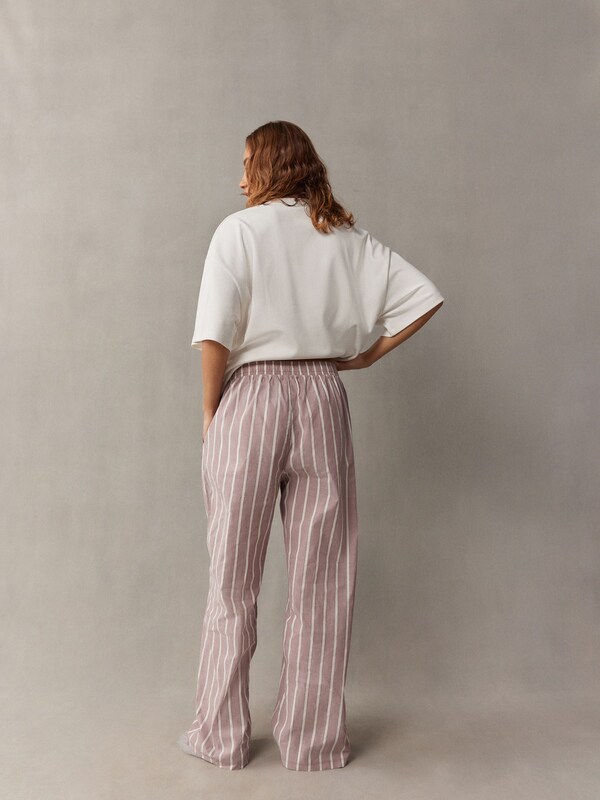 Seraphine Self. Mauve Short Sleeve Pyjamas