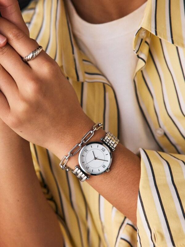 Seraphine Silver Waterproof Bracelet Watch