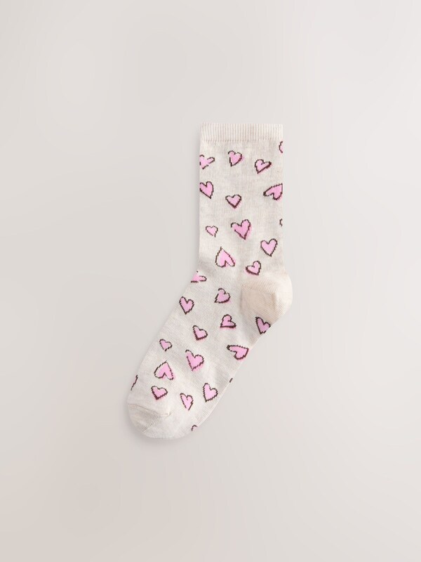 Seraphine Sketchy Heart Ankle Socks 4 Pack