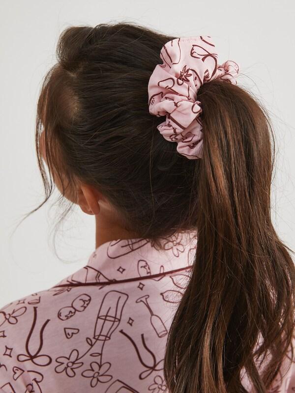 Seraphine Skinnydip Pink Girl Dinner Pyjamas Set