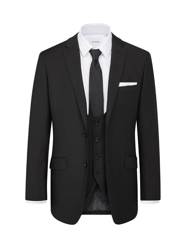 Seraphine Skopes Black Slim Fit Milan Suit Jacket
