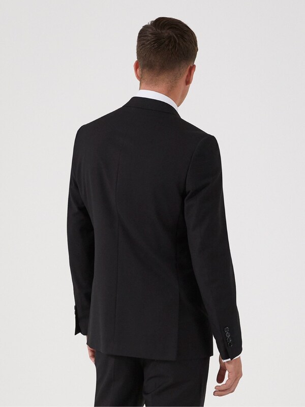 seraphine Skopes Black Slim Fit Milan Suit Jacket