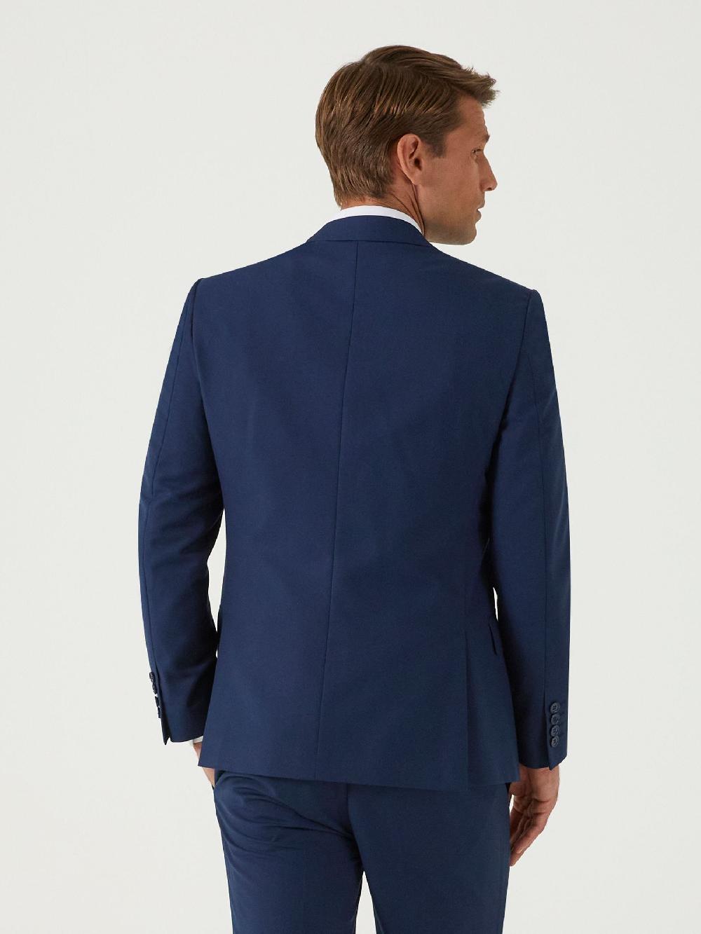 seraphine Skopes Blue Slim Fit Milan Suit Jacket