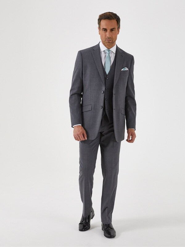 Seraphine Skopes Grey Wool Rich Darwin Suit Jacket