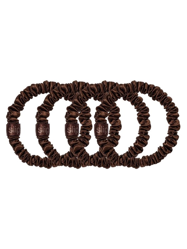 Seraphine Slip Skinny Silk Scrunchies 4 Pack