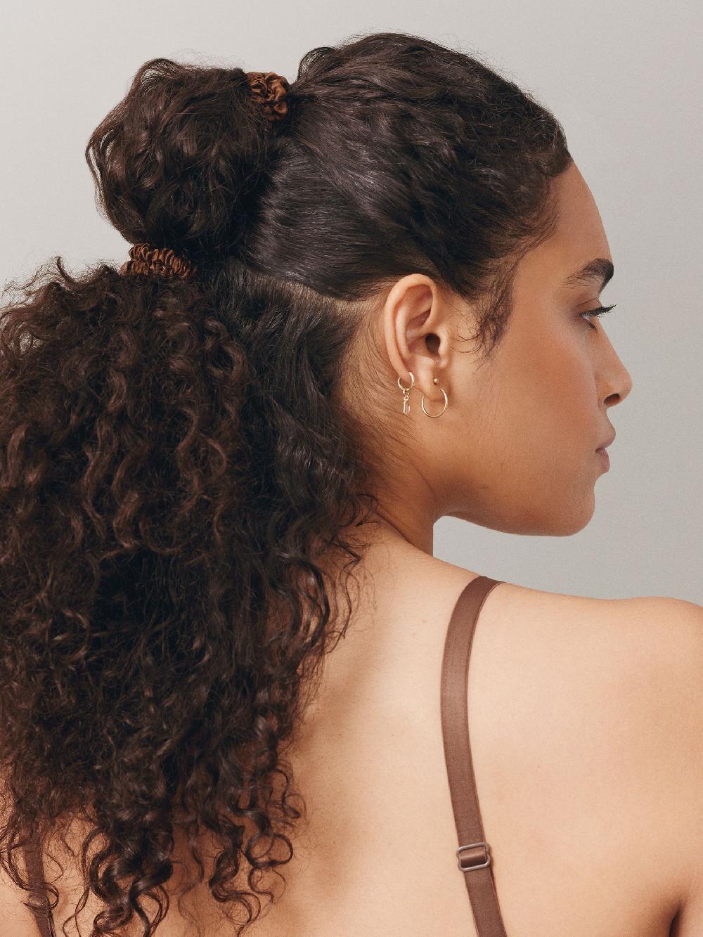 seraphine Slip Skinny Silk Scrunchies 4 Pack