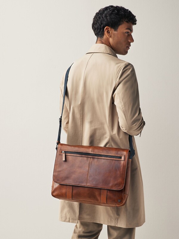 Seraphine Tan Brown Messenger Bag