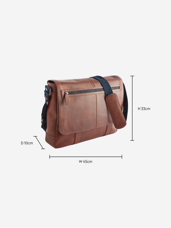 Seraphine Tan Brown Messenger Bag