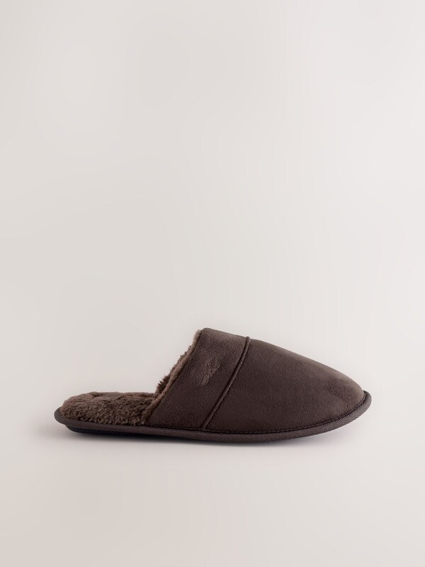 Seraphine Tan Brown Mule Slippers