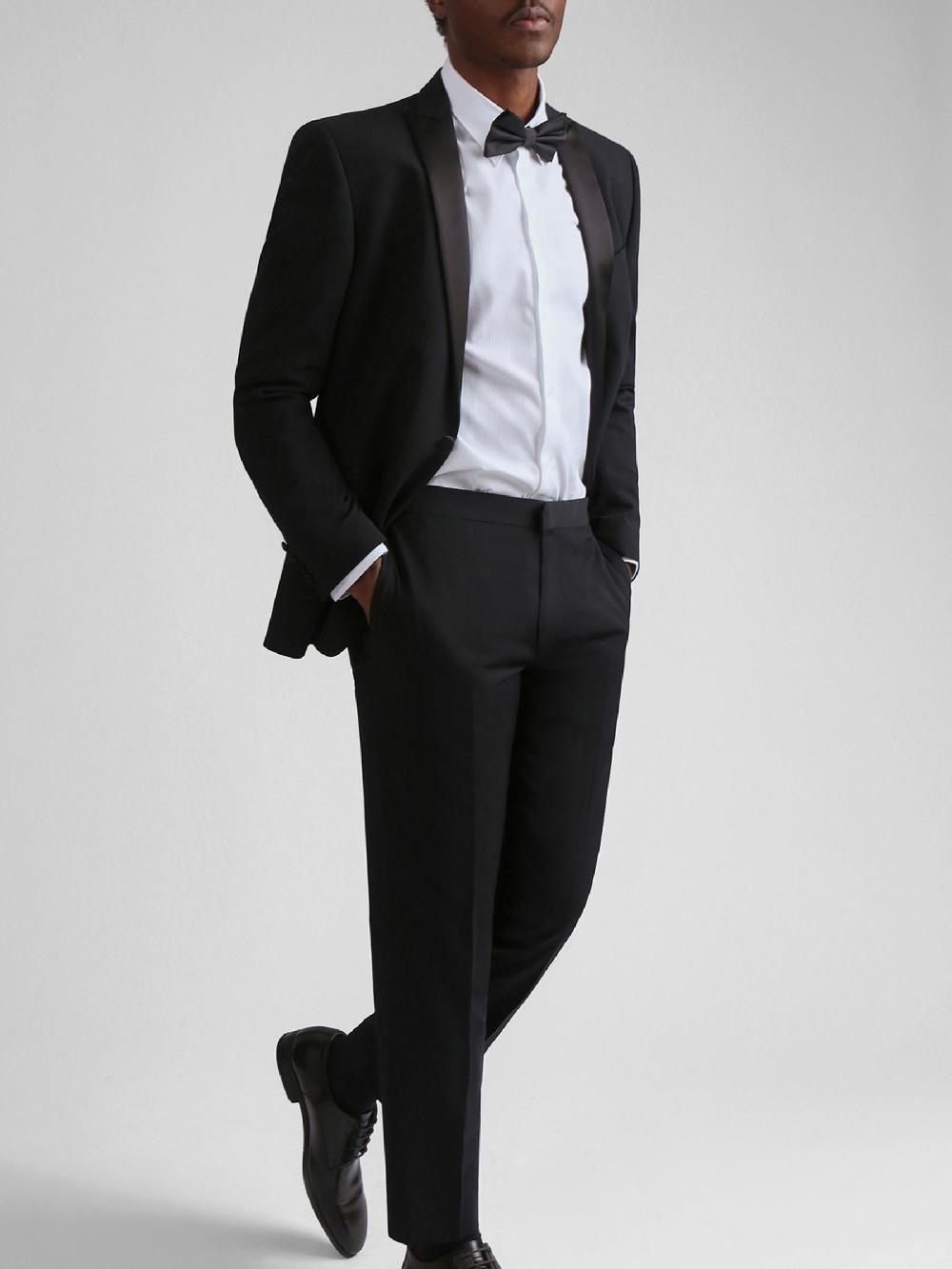 seraphine Ted Baker Black Tuxedo Slim Jacket