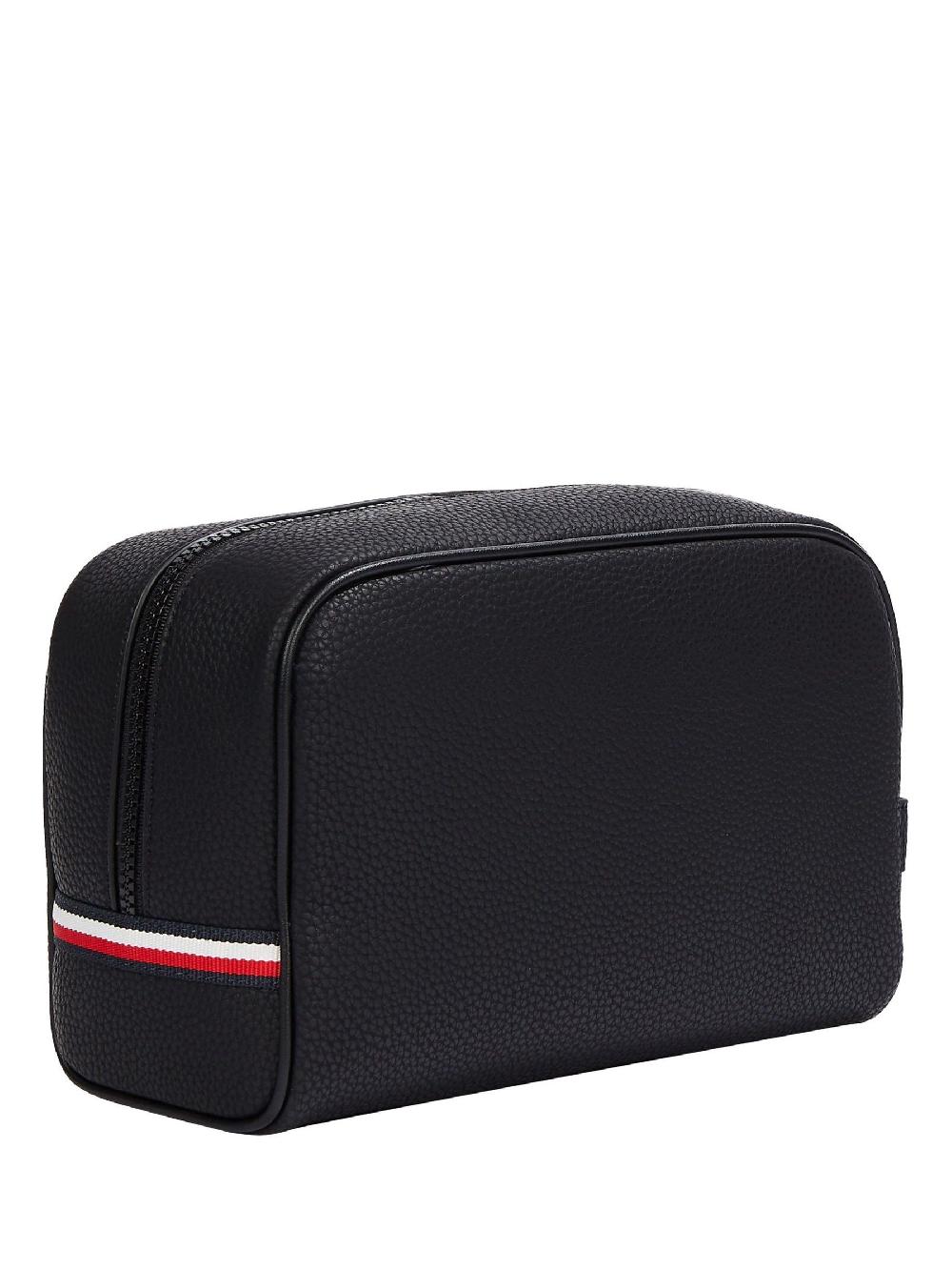 seraphine Tommy Hilfiger Black Essential Washbag