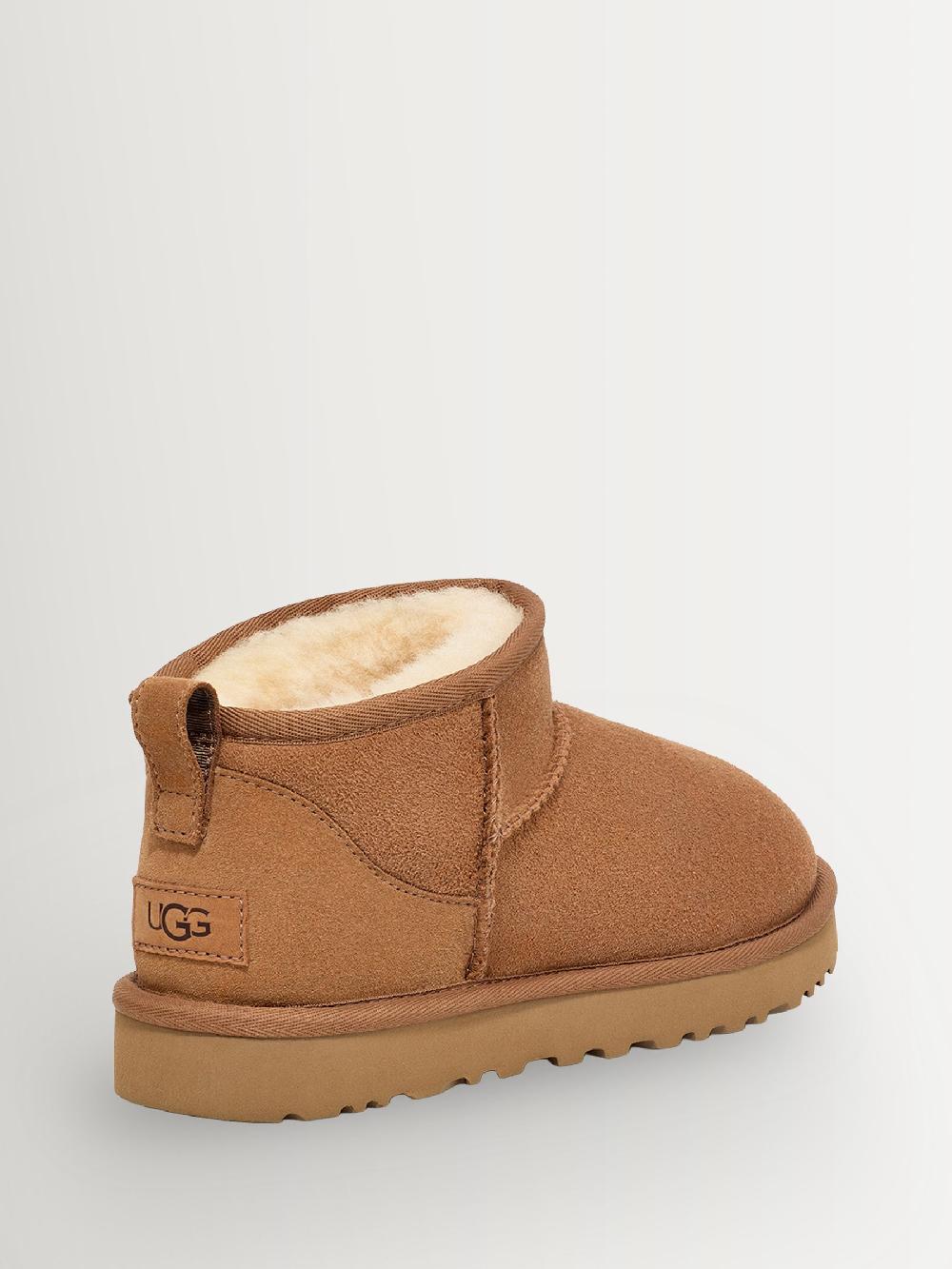 seraphine UGG Chestnut Classic Ultra Mini Boots