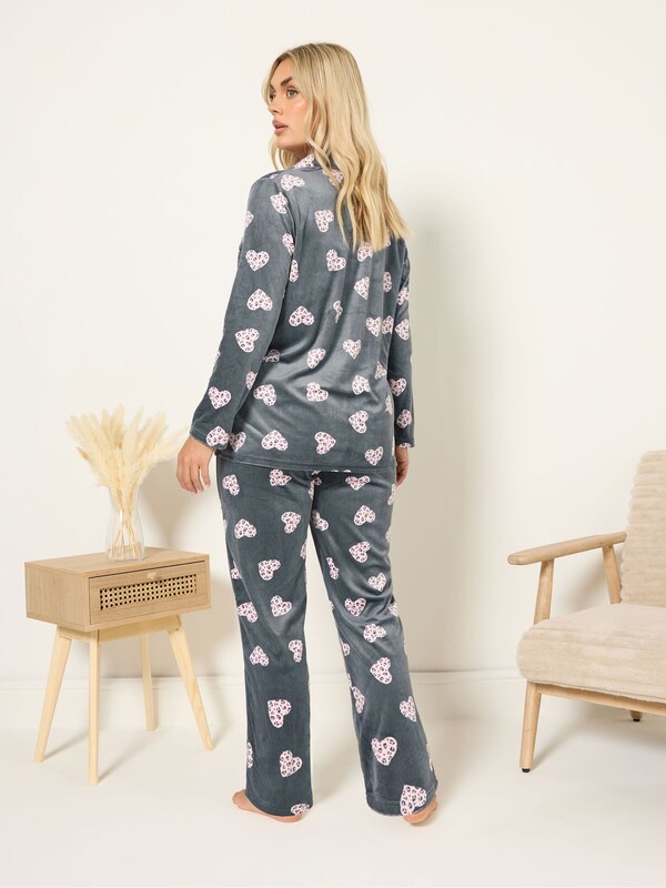 Seraphine Yours Curve Grey Baby Fleece Pyjamas Set