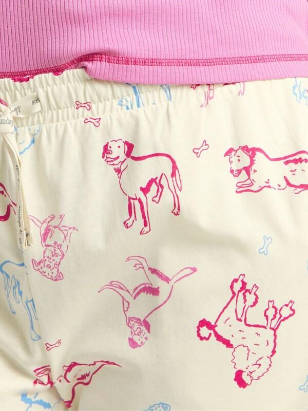 Seraphine Simply Be Pink 2 Pack Ribbed T-Shirt Pyjamas Set