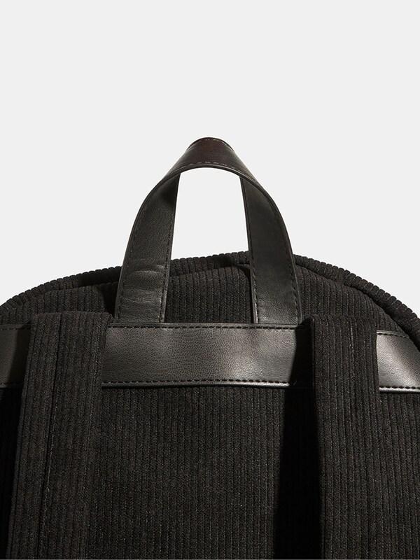 Seraphine Skinnydip Black Red Ditsy Heart Print Embroidered Backpack