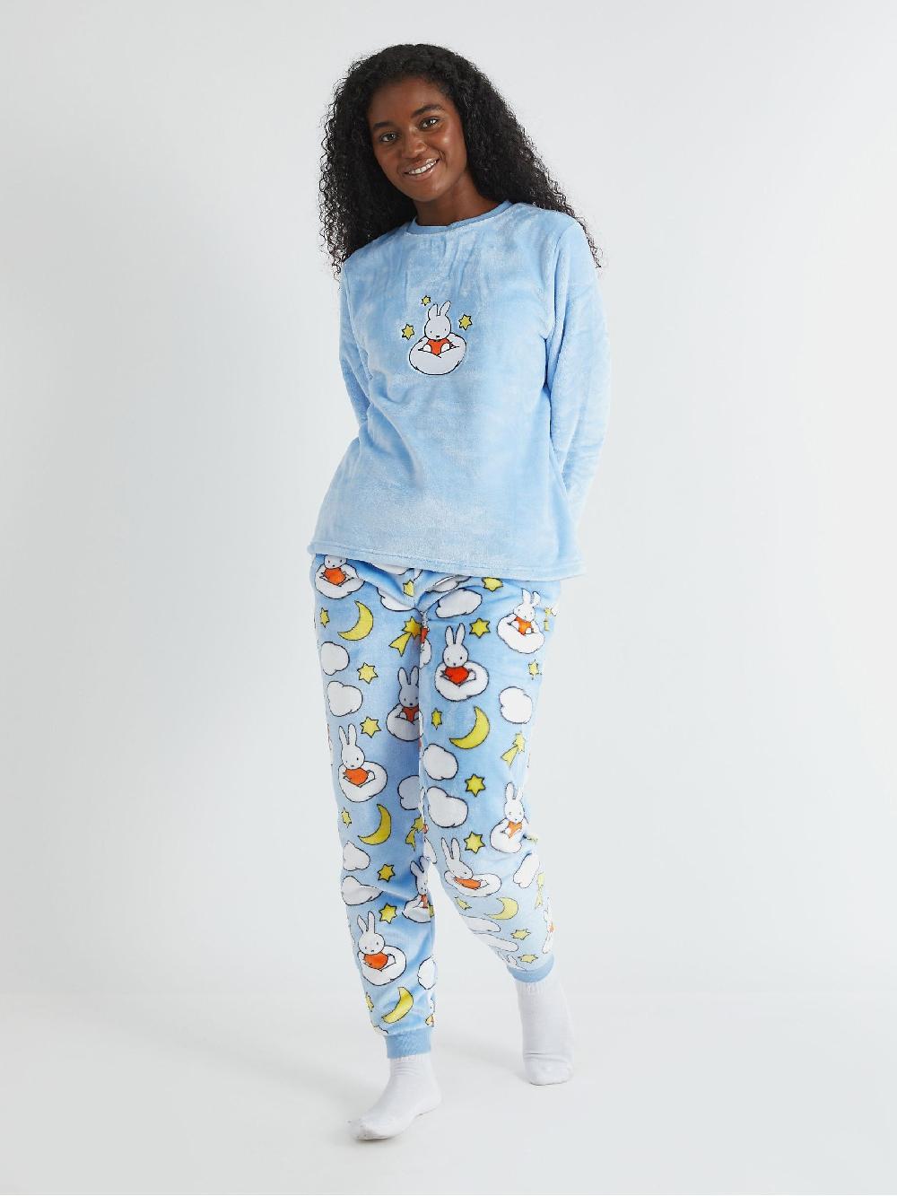seraphine Skinnydip Blue Miffy x Skinnydip Cloud Fleece Pyjamas Set
