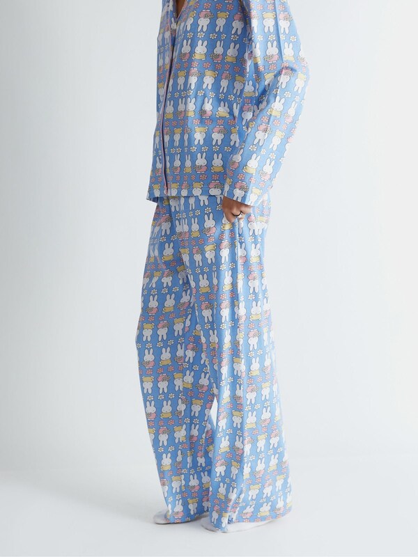 Seraphine Skinnydip Blue Miffy X Skinnydip Flower Pyjama Set